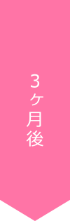 3ヵ月後